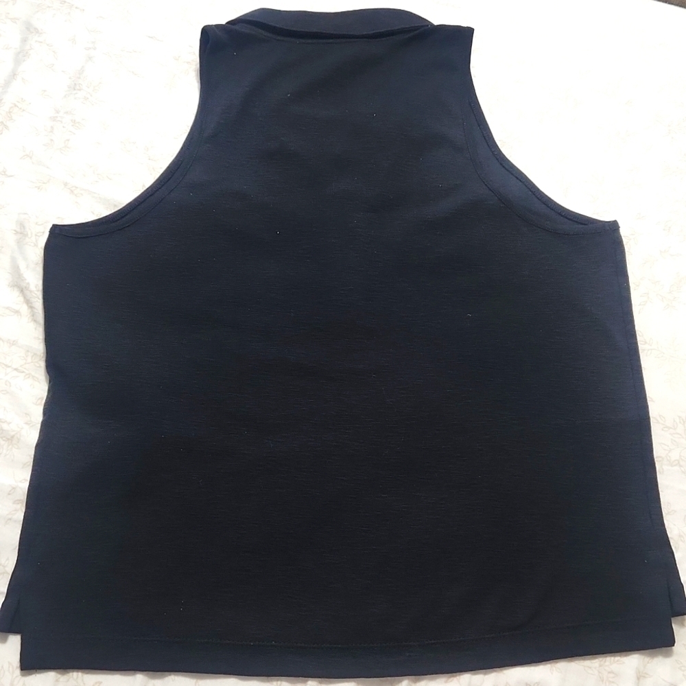 BANANA REPUBLIC SLUB RIBBED POLO TANK - Picture 6 of 8